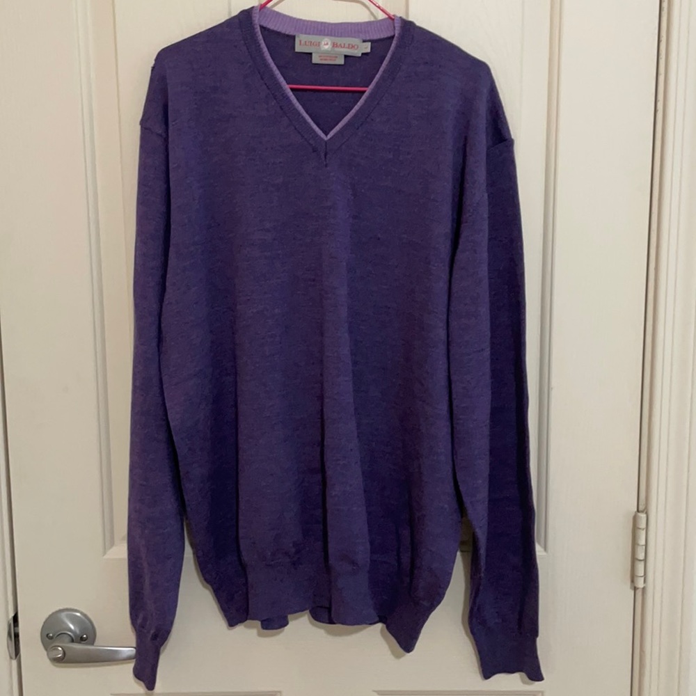 LB 100% extrafine merino wool sweater